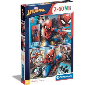 Puzzle 2x60 Spider-Man