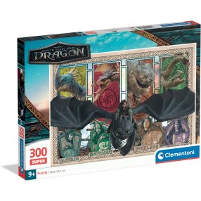 Clementoni - Puzzle 300 Jak vycvičit draka