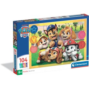 Puzzle 104 Tlapková patrola