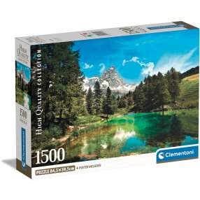 Clementoni - Puzzle 1500 Modré jezero