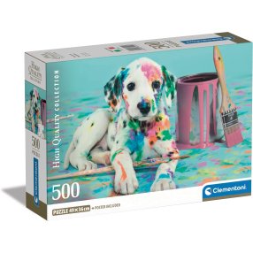 Clementoni - Puzzle 500 Veselý dalmatin