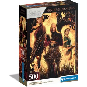 Clementoni - Puzzle 500 Rod draka