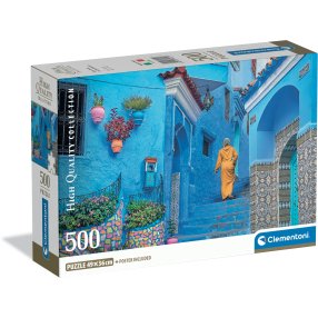 Puzzle 500 Modrá ulice šéfkuchaře