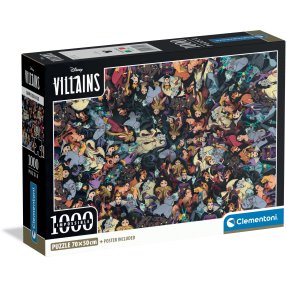 Puzzle 1000 Disney Zlosynové (Villains)