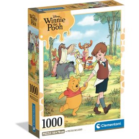 Puzzle 1000 Medvídek Pú