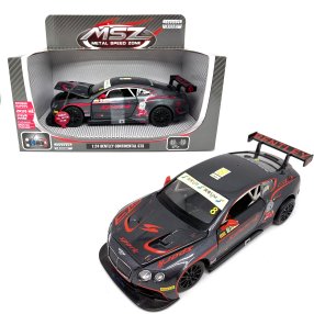 Kovový model - 1:24 Bentley Continental GT3 Concept se světlem a zvukem