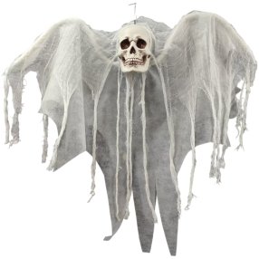 PARTY doplňky - bílá smrtka  (81cm)