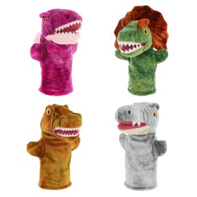 Keeleco Dinosaurus - maňásek na ruku 27 cm, 4 druhy