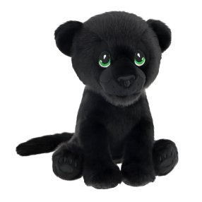 Keeleco Sedící černý panter 23 cm
