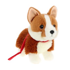 Keeleco Corgi na vodítku 23 cm
