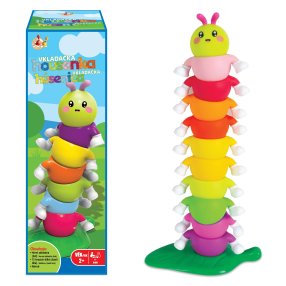 STUDO GAMES - Společenská hra Vkládačka housenka