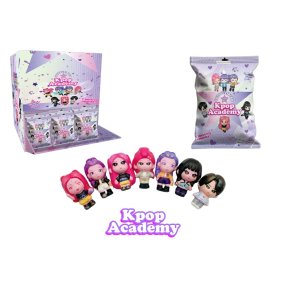 K-Pop Academy Squishy mačkací figurka 9 cm - Blind Bag (překvapení) 7 druhů
