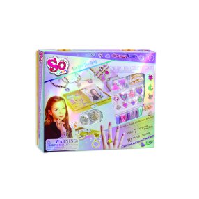 TASIA - So Beads Kreativní sada šperků: Náramky s přívěsky v kufříku