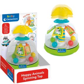 Baby Clementoni - Rotující káča se zvířátky