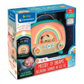 Baby Clementoni - Hudební přehrávač a usínáček se senzorem pláče
