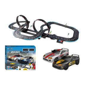 Autodráha s lopingy Toyota Supra 1:43