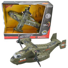 CITY SERVICE CAR - 1:16 Letadlo Osprey tm. zelené