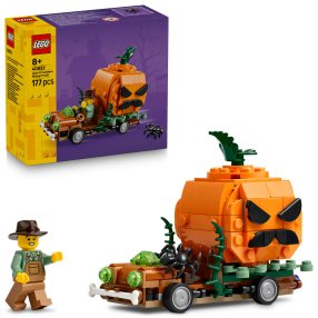 LEGO® Iconic 40822 Pick-up s halloweenskými dýněmi