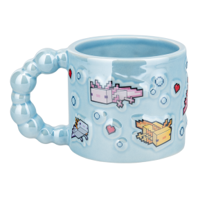 Minecraft hrnek Axolotl