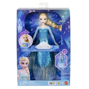 Frozen anglicky zpívající panenka Elsa se světly