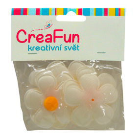 Květ, 10ks, 4,5cm