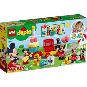 LEGO® DUPLO® ǀ Disney 10941 Narozeninový vláček Mickeyho a Minnie