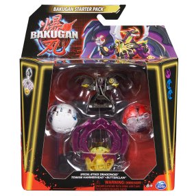 Bakugan - Startovací sada speciální útok dragonoid solid