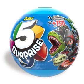 5 SURPRISES koule plné překvapení - 2 druhy