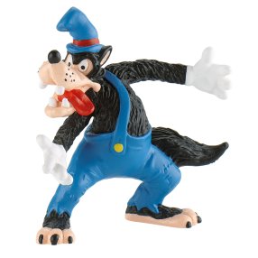 Bullyland 12493 - Vlk (3 prasátka)