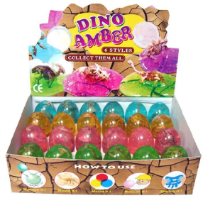 Sliz ve vajíčku dinosaurus - více druhů