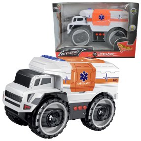 Záchranářské auto na setrvačník - Ambulance