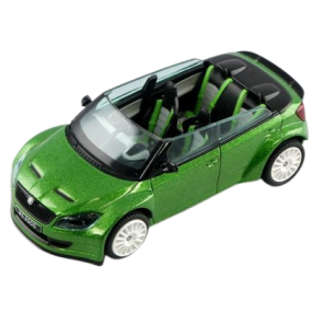 ABREX - Škoda Fabia II FL RS2000 Concept (2011) - Zelená Rallye Metalíza