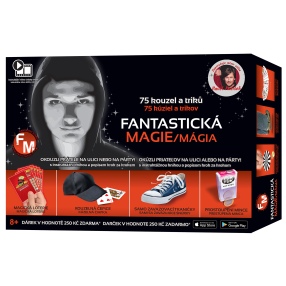 Škola kouzel - Fantastická magie - 75 kouzel + Dárek v hodnotě 250Kč