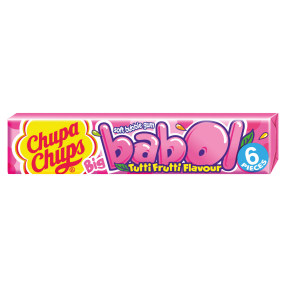 Chupa Chups Žvýkačka Big babol s příchutí tutti frutti 27,6g