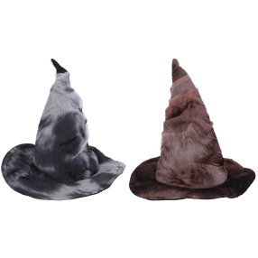 Set karneval - Čarodějnický klobouk tmavý
