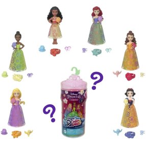Disney Princess Color Reveal Královská malá panenka s květinami, více druhů