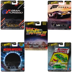 Hot Wheels Prémiový angličák pop Pop Culture - více druhů