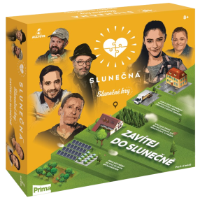 Slunečná - Společenská hra Zavítej do Slunečné