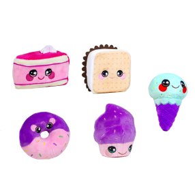 SQUEEZAMALS - Dezerty plyš 9 cm - více druhů