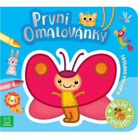 První omalovánky. Moje zvířátka