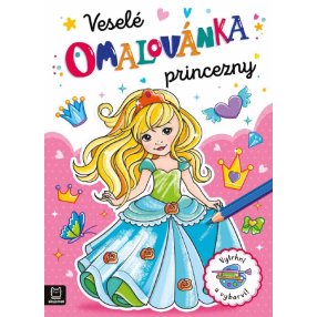 Omalovánka Veselé princezny