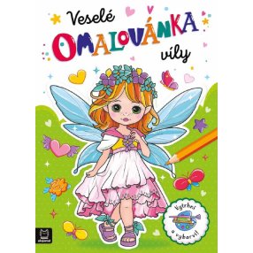 Omalovánka Veselé víly