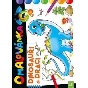 Omalovánka Dinosauři a draci
