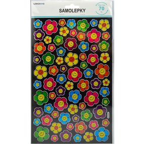 Samolepky - Kytky 100 ks