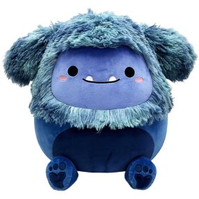 Squishmallow - Original 40 cm tmavě modrý Bigfoot