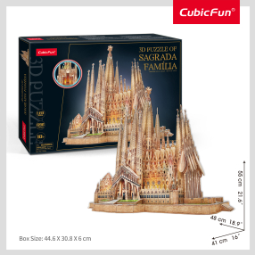 CubicFun - Puzzle 3D Sagrada Familia 696 dílků