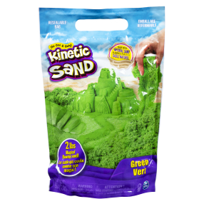 Spin Master Kinetic Sand balení zeleného písku 900g