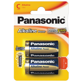 Panasonic - Alkalická malé mono baterie C 2ks