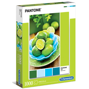 Clementoni 39492 - Puzzle Pantone 1000 Limeta