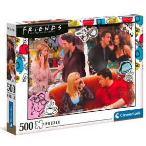 Clementoni 35090 - Puzzle 500 Friends